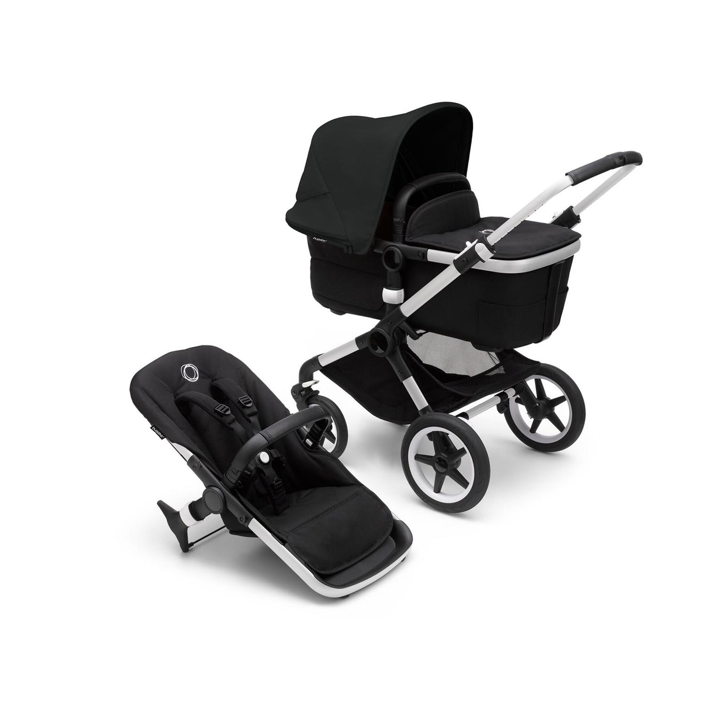Bugaboo Fox ALU/MIDNIGHT BLACK - Carriola