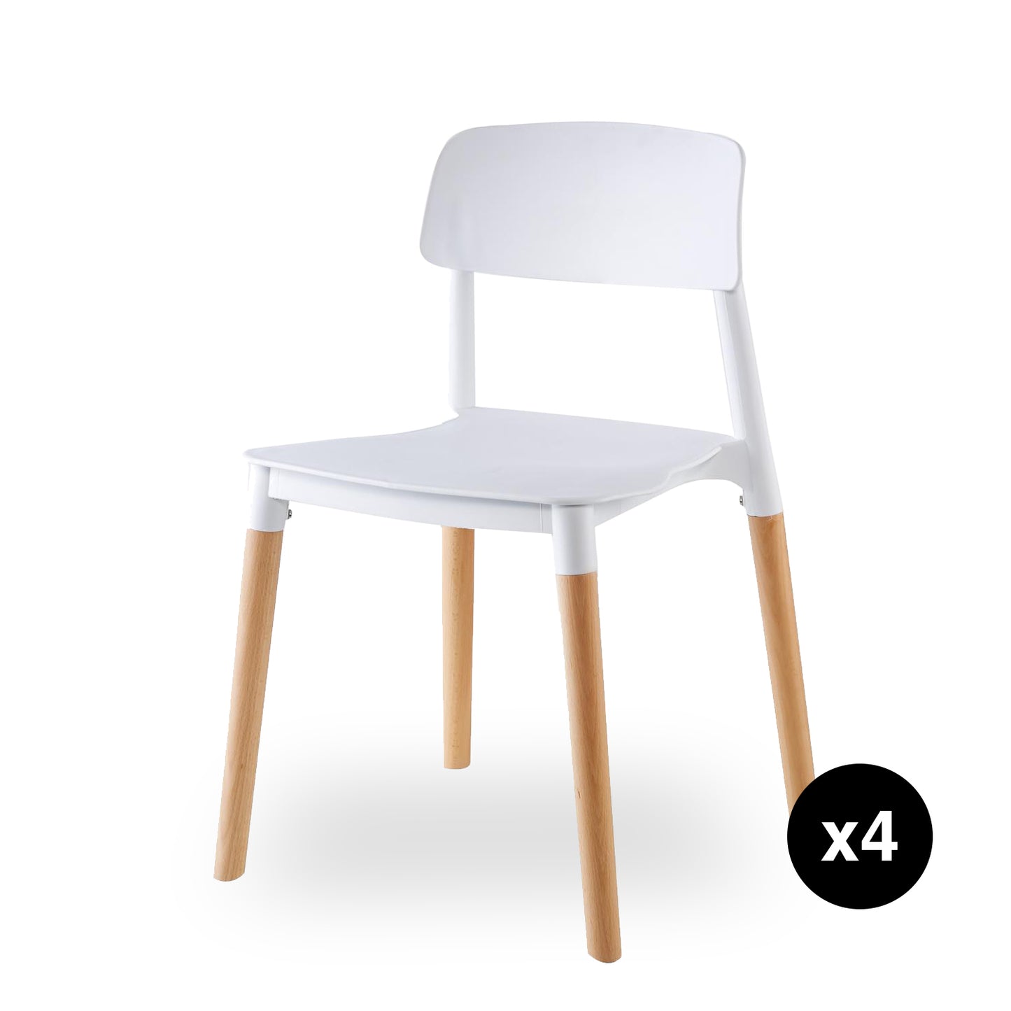 4 Sillas Eames de comedor Estocolmo