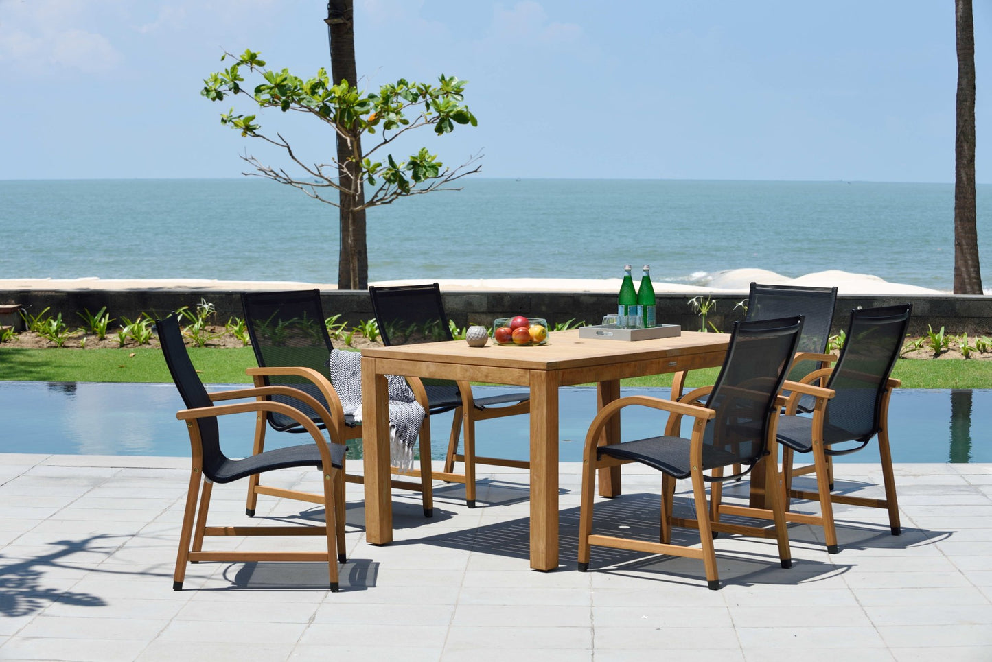 Set 4 Sillas de Comedor Manhattan Carver