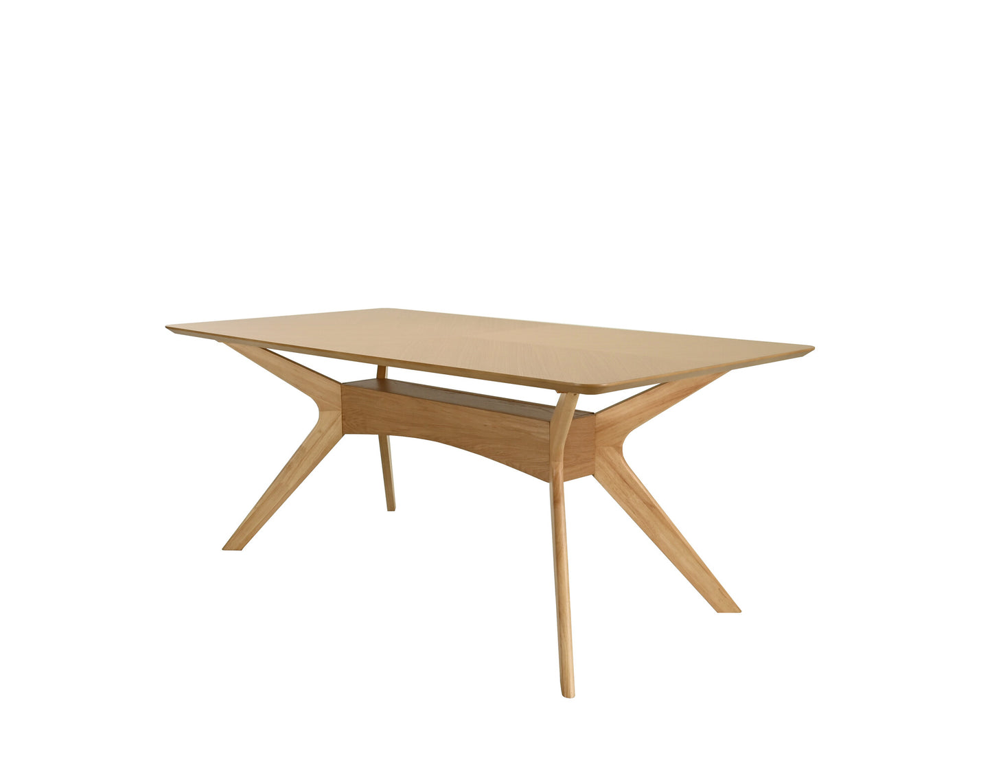 Juego de Comedor Capri de Madera con 4 Sillas Tapizadas