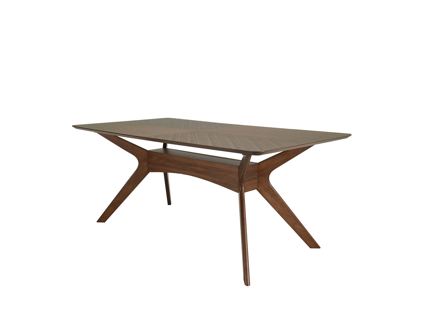 Juego de Comedor Aspen de Madera con 4 Sillas Tapizadas