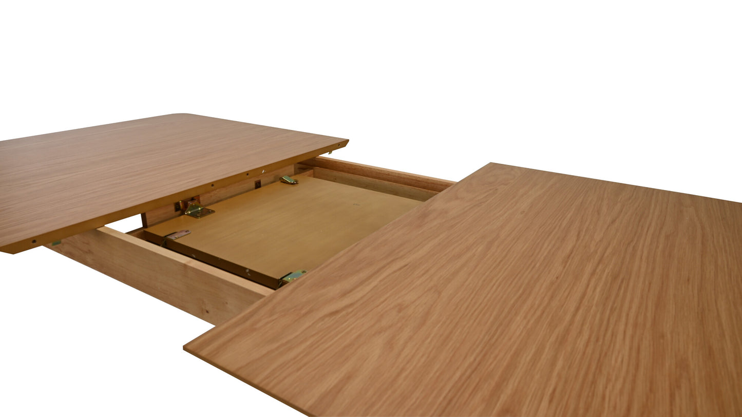 Juego de Comedor Extensible Milan de Madera con 4 Sillas