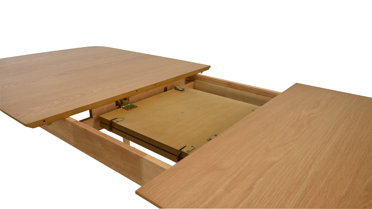 Juego de Comedor Extensible Seul de Madera con 4 Sillas