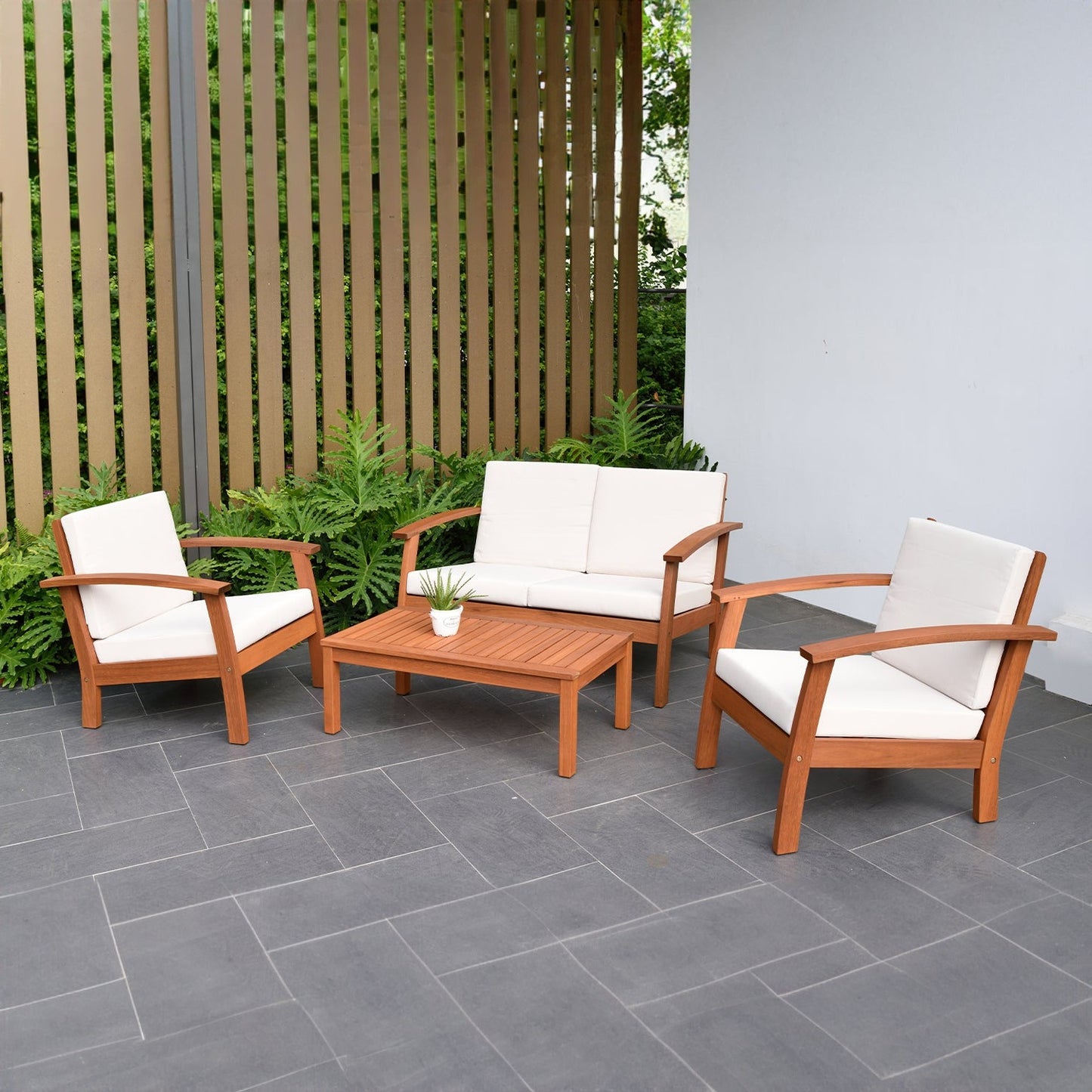 Juego de Patio Kingbsury  para Jardin y Exteriores