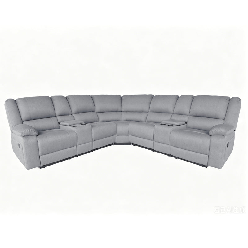 Sillon Reclinable Reposet Esquinero con posavasos y almacenamiento