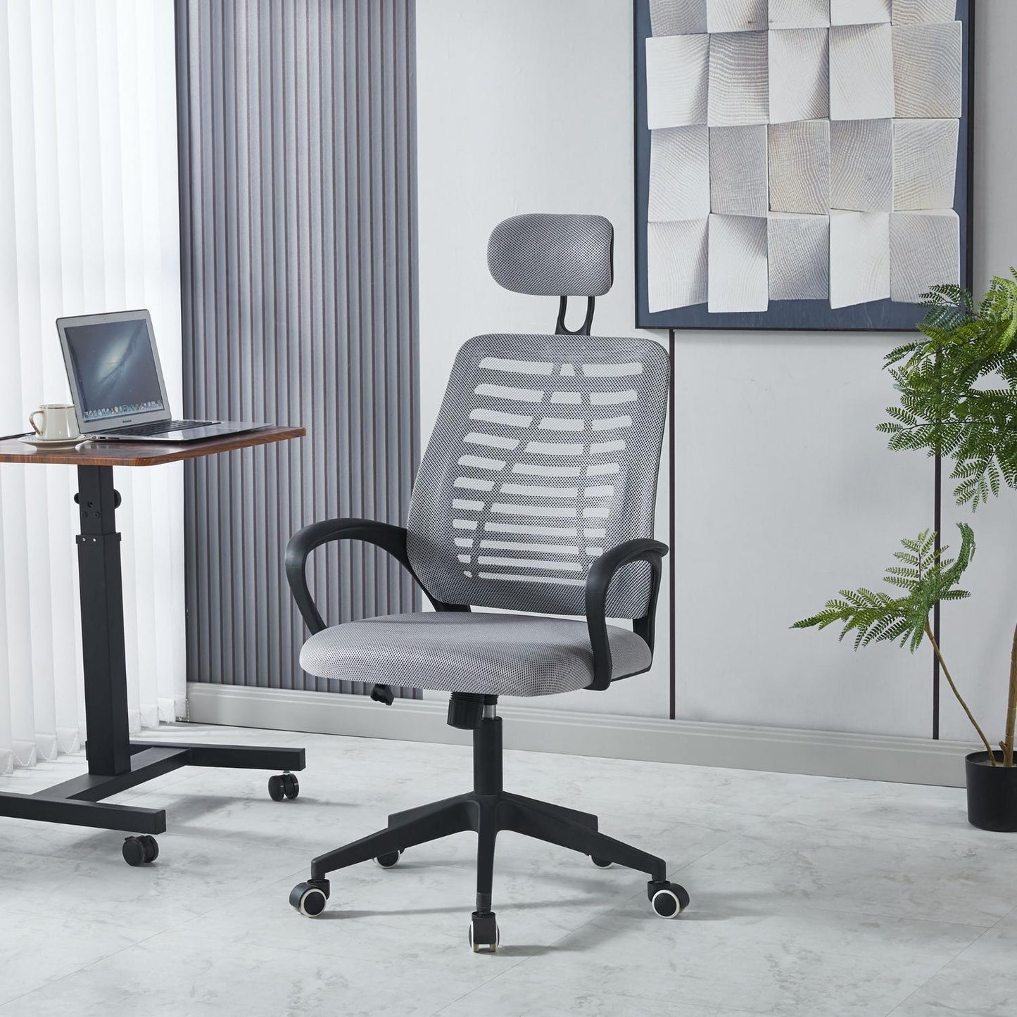 Silla de Oficina y Escritorio Ergonomica Moderna