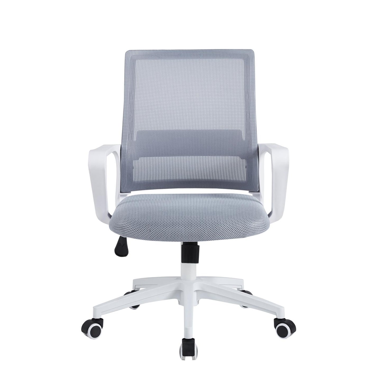 Silla para Escritorio y Oficina Ejecutiva con Soporte Lumbar Blanca