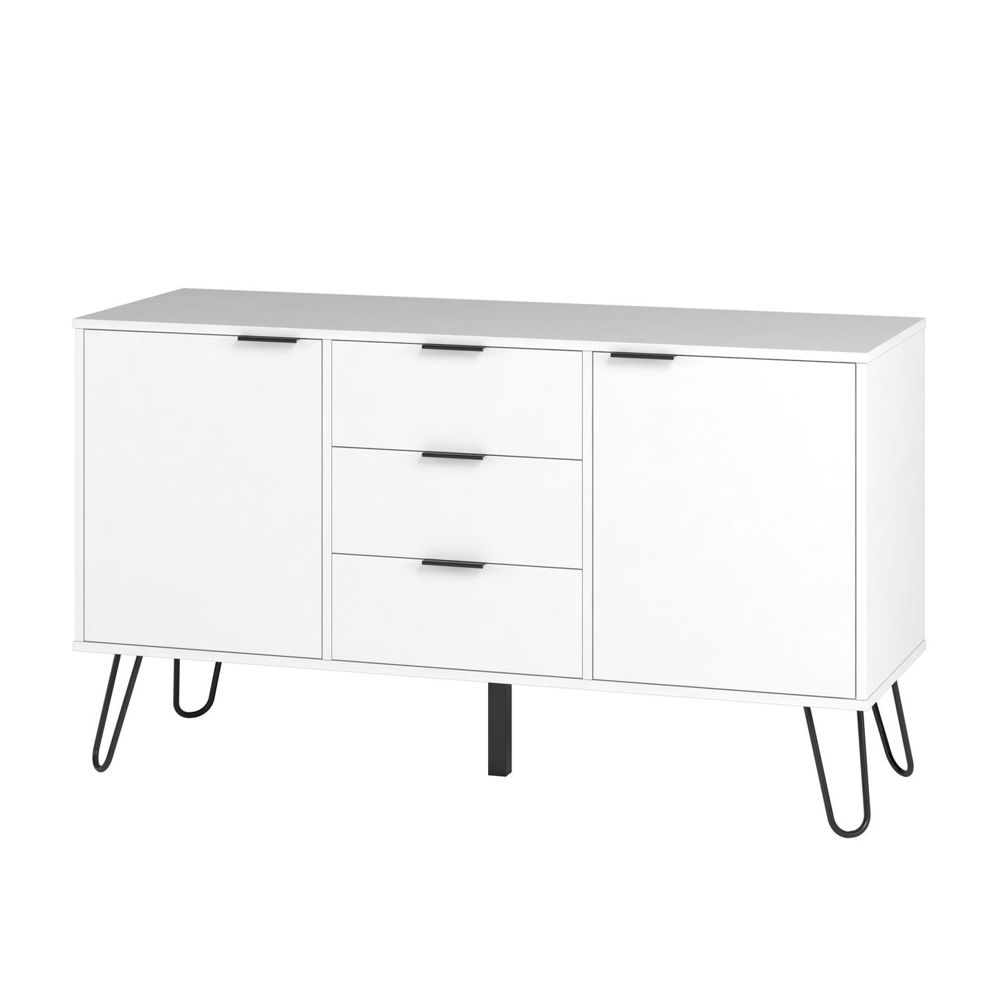 Comoda Cajonera 2 Puertas y 3 Cajones